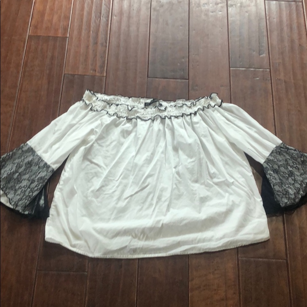 Zara Off The Shoulder Top